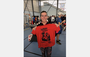 Marion sur le trail de Senlis 